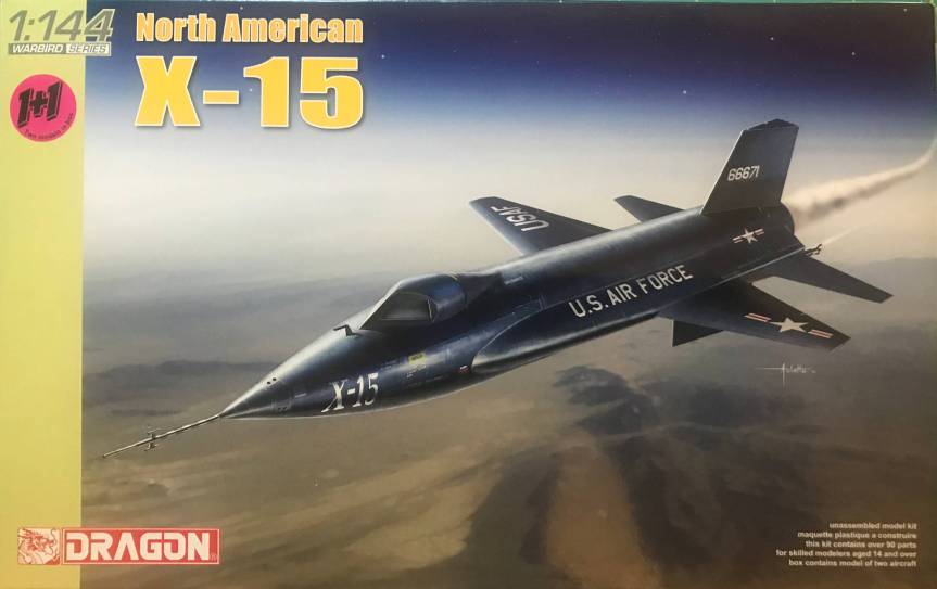 Dragon 1/144 X-15&nbsp;Build